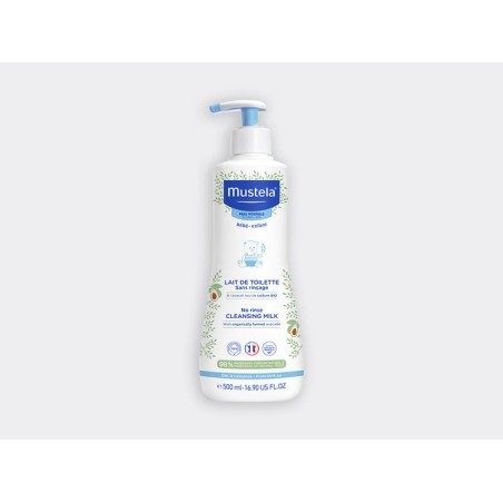 MUSTELA LAIT DE TOILETTE SANS RINCAGE A L'AVOCAT PEAU NORMALE 200ML – Accueil | MUSTELA  1