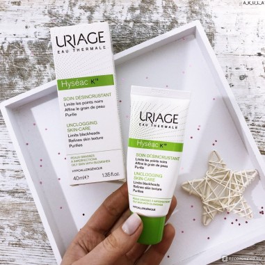URIAGE HYSEAC K18 SOIN DESINCRUSTANT 40ML – Pour le visage | URIAGE  1