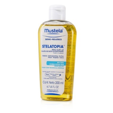 MUSTELA STELATOPIA HUILE DE BAIN LACTEE 200ML – Pour le corps | MUSTELA  2