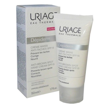 URIAGE DEPIDERM CREME MAINS ANTI-TACHE SPF15 50ML – Protection solaire et bronzage | URIAGE  3
