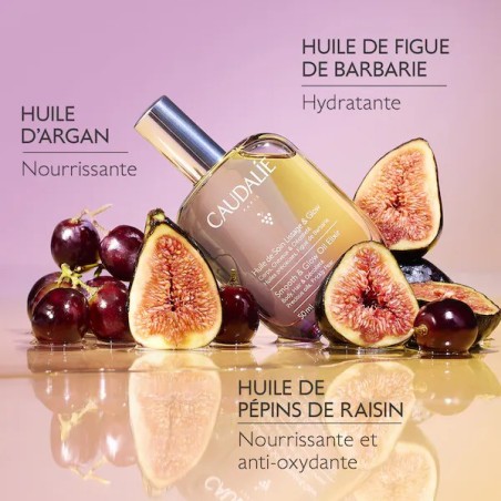 CAUDALIE HUILE ECLAT HYDRATANT FIGUE DE BARBARIE 100ML – Pour le visage | CAUDALIE  4