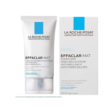 LA ROCHE POSAY EFFACLAR M HYDRATANT MATIFIANT SEBO-REGULATEUR 40ML – Soin pour peau grasse ou problématique | LA ROCHE-POSAY  2