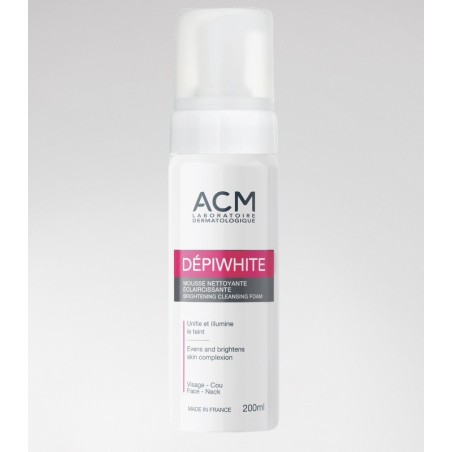 ACM DEPIWHITE LA MOUSSE NETTOYANTE ECLAIRCISSANTE 200ML – Pour le visage | ACM  4