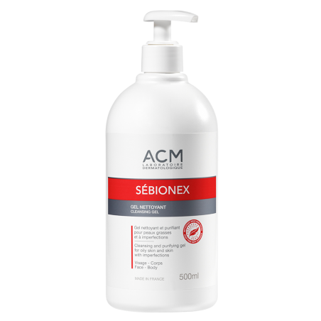 ACM SEBIONEX GEL MOUSSANT PURIFIANT 500ML – Soin pour peau grasse ou problématique | ACM  1