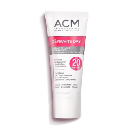 ACM DEPIWHITE DAY CREME ECLAIRCISSANTE DE JOUR 40ML – Pour le visage | ACM  2